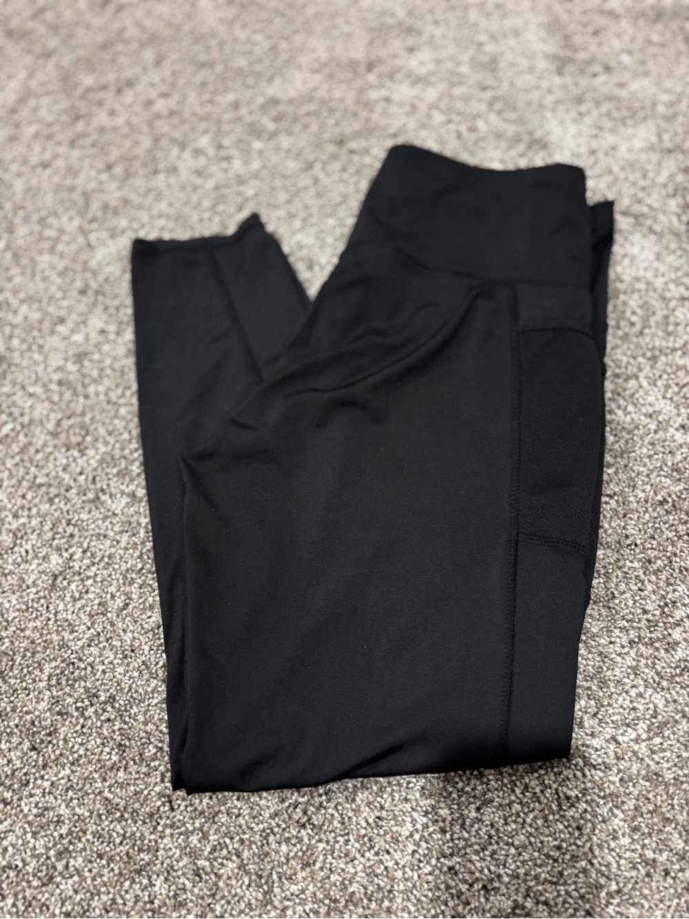 Daisy Fuentes Sculpting Black High-Rise Leggings